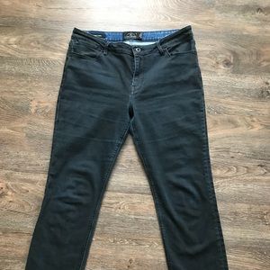 Lucky Brand Hayden Skinny Jeans Size 10 coated
